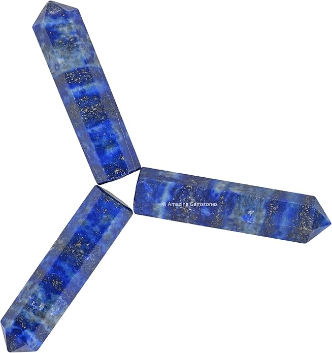 Amazing Gemstone Crystal Points Bulk Healing Crystals & Stones - Premium Single Terminated Healing Wand Point Bulk Crystals for Crafts, Crystal Grid, DIY Work