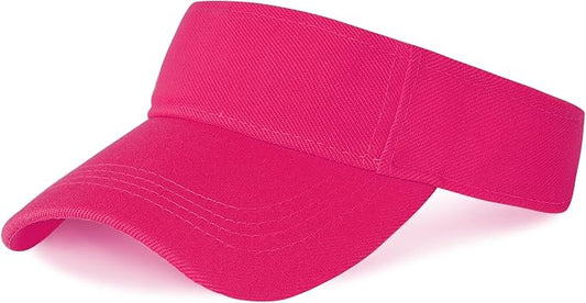 Marrywindix 1 Piece of Sport Wear Athletic Visor Sun Sports Visor Hat Visor Adjustable Cap for Women and Men