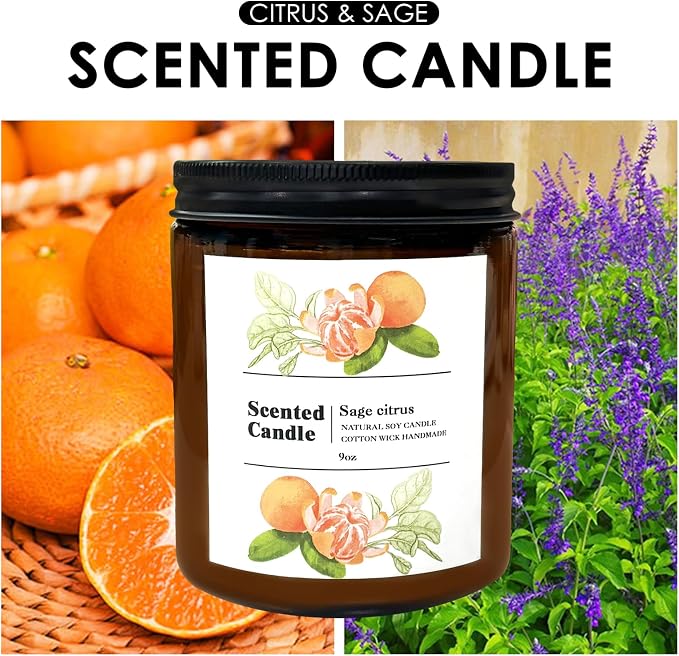 Coniol Natural Pumpkin Pie Scented Candle for Home - Rich & Warm Aromatherapy for Home Relaxation, Holiday Decor & Stress Relief, Premium Soy Wax for Family Coziness