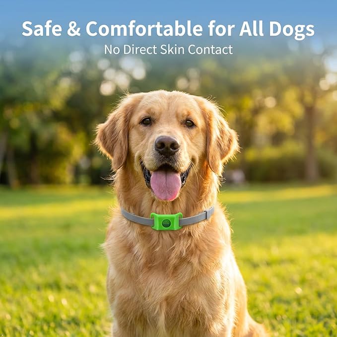 Natural Plant-Based Scent Pendant for Pets, Dog Collar Accessory with 2 Refillable Capsules, 60-Day Set, No Direct Contact with Skin, Waterproof, Compatible with AirTag (1pc-Blue)