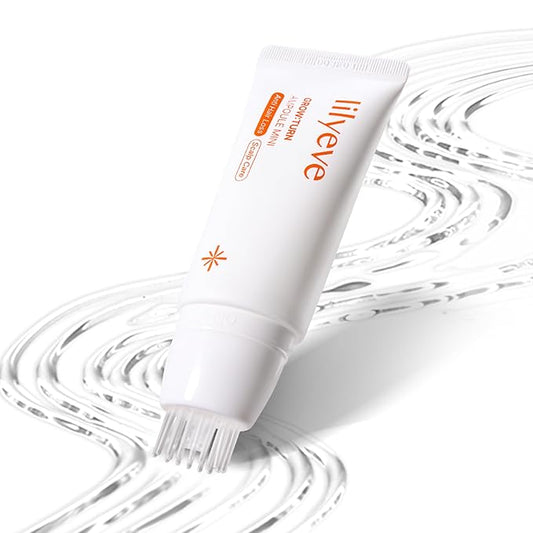 lilyeve GROWTURN Hair Growth Serum with Built-in Brush, Heartleaf-Derived Exosomes to Revitalize & Thickening Hair, Hair Growth Accelerator - Korean Hair Care, 1.01 fl. oz. (Pack of 1)