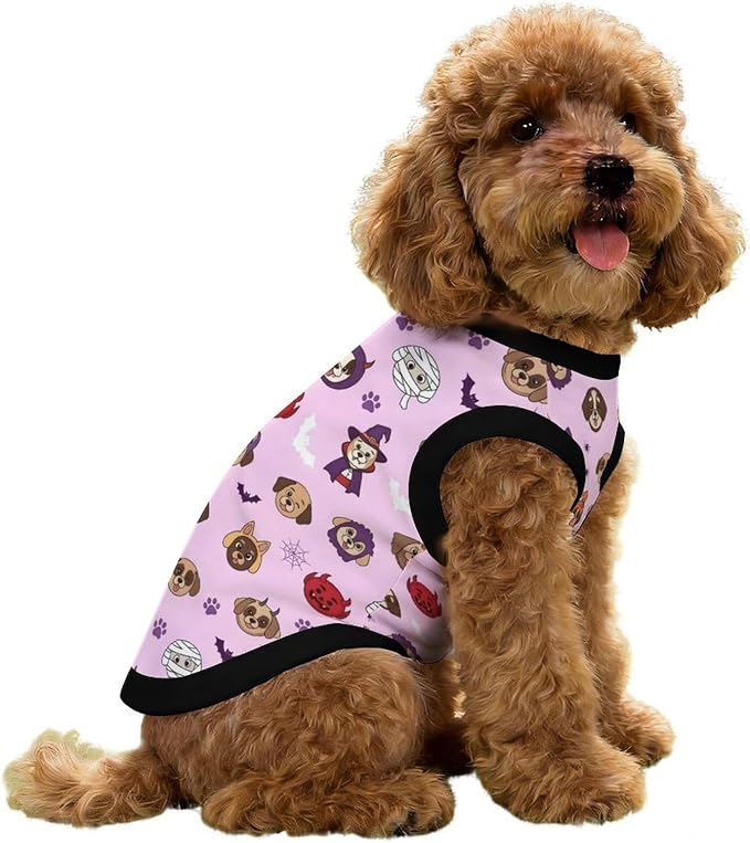 Halloween Pet Vest Cosplay Dog Pet Shirts Large | paws bat Dog Shirt Vest cute pet Sleeveless Vests Ice Silk Dog T-Shirts holiday Dog Clothes Halloween Canine Wear