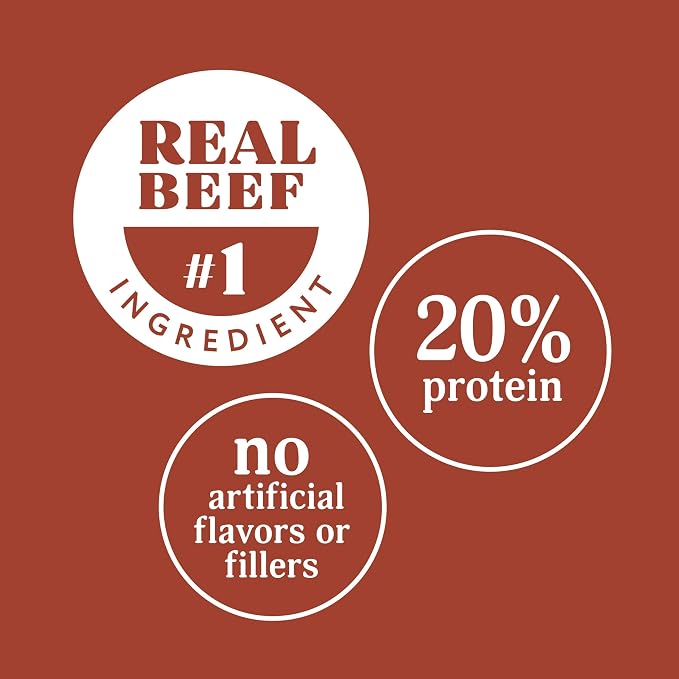 Milo's Kitchen Steak Grillers Recipe Dog Treats, 18 Oz. Bag (Pack of 4)