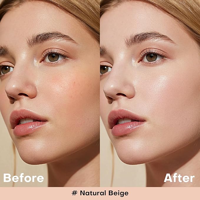KIMUSE Color Changing Foundation, 4 In 1 Smart Shade Skin Tone Foundation Makeup, Waterproof & Long Wear with Glycerin & Sodium Hyaluronate Tinted Moisturizer Face Makeup For All Skin Tones