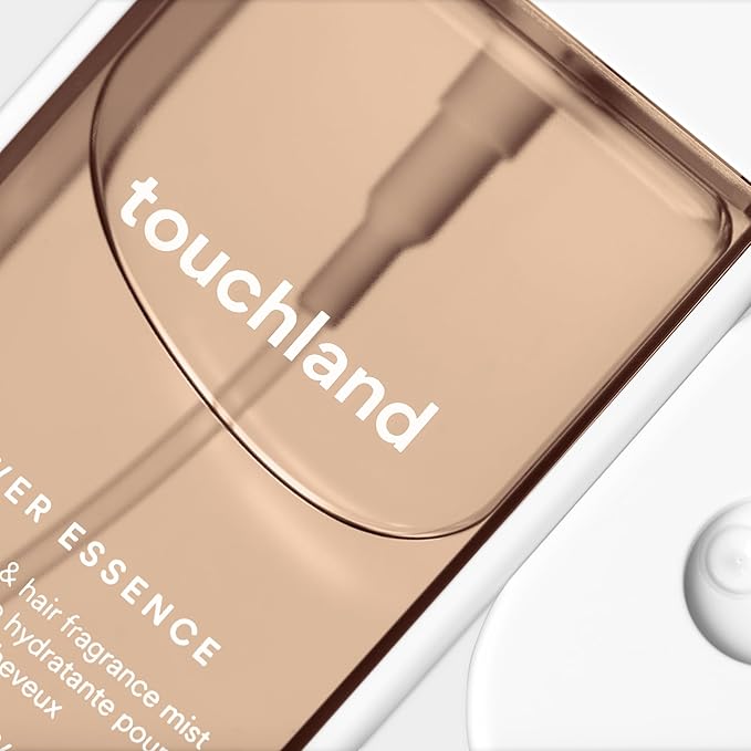 Touchland Power Essence Hydrating Body & Hair Fragrance, Vanilla Velvet, 2 FL. OZ. Travel Size Body Mist