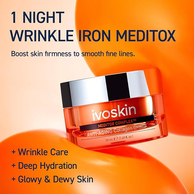 Collagen Neck Cream with Retinol & Multi Peptides, Firming & Tightening Moisturizer for Fine Lines, Décolleté, Sagging Skin, Korean Skincare, 1.69 fl oz (50 ml)