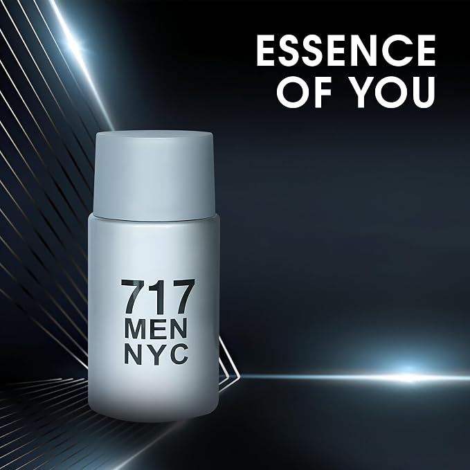 AFLUXE 717 Men NYC Men's Cologne,Bold Scent Eau de Toilette,3.4 Fl Oz Perfume for Men Every Day Used