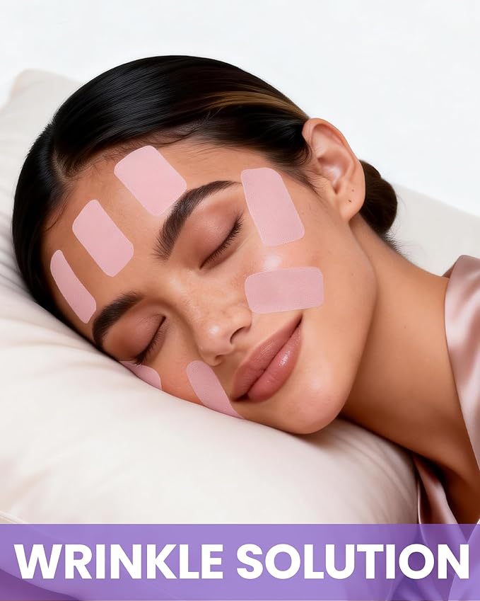 125 Pcs/Roll Collagen Anti Wrinkle Patches - 2026 New Version Pre Cut Face Tape for Wrinkles Overnight, Smooth Fine Lines and Firm Lift Skin, Smile Line Forehead Eye Lip Multi Area Use