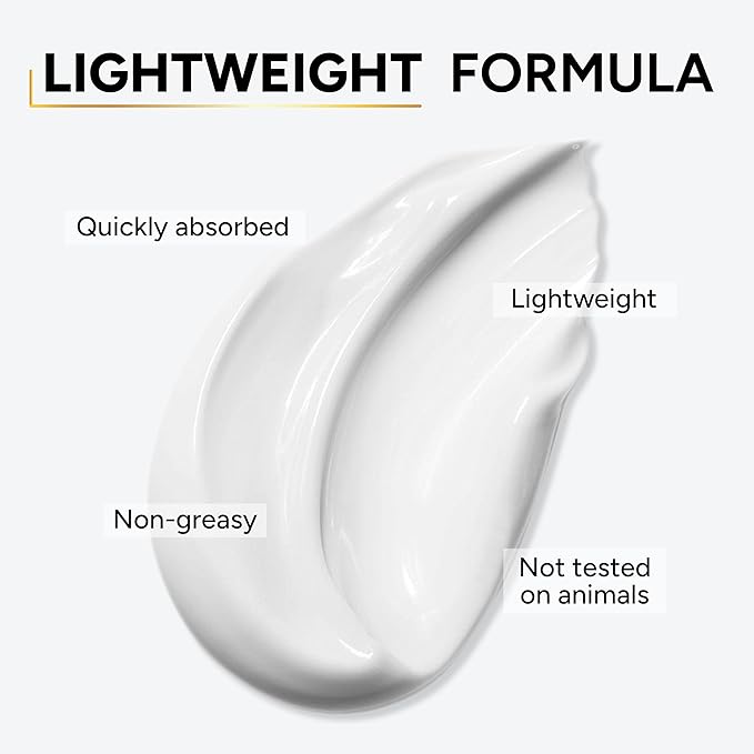 Retinol Cream for Face with Collagen, Peptides - Anti Aging Wrinkle Cream for Women and Men - Day-Night Facial Moisturizer with Hyaluronic Acid - Tightening and Skin Firming - Neck & Décolleté