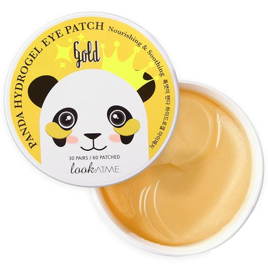 Under Eye Patches for Dark Circles, Puffiness and Eye Bags with 24K Gold - Anti-Wrinkle for Puffy Eyes, Eye Masks with Hyaluronic Acid and Collagen Hydrogel Eye Gel Pads, Premium Korean Skincare 30pcs
