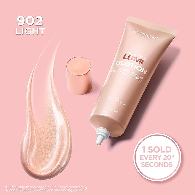 L’Oréal Paris Lumi Glotion Deep and Light Bundle, Highlighter and Bronzer For Radiant Glow, Pack of 2