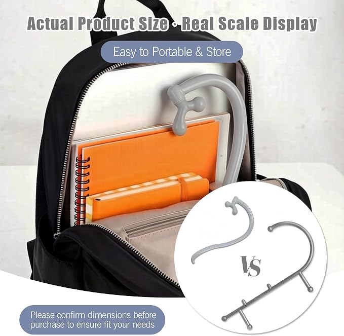 Portable Self Massage Tool - Portable Trigger Point Therapy for Back and Neck, 7.21 * 14in Lower Back Massager, Myofascial Release Tool & Deep Tissue Muscle Massage Stick, Shoulder Leg Feet-Sage Grey