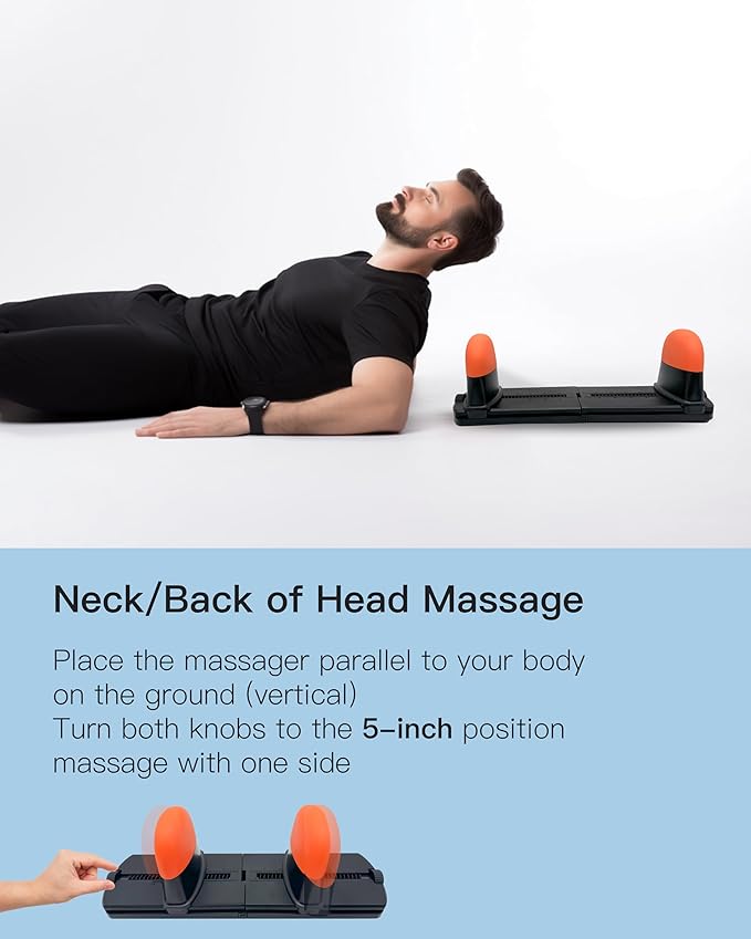 Psoas Muscle Release and Deep Tissue Adjustable Massage Tool for Back, QL, Hip Flexor, Hamstring, Glute, Iliacus, and Neck Pain - Trigger Point and Myofascial Release Tool