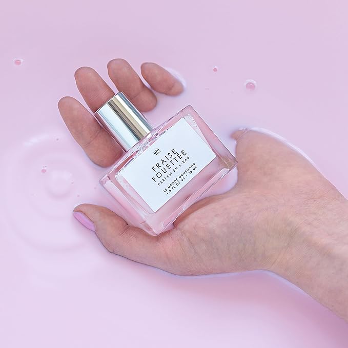 Le Monde Gourmand Fraise Fouettée Eau de Parfum Spray Perfume for Women, Strawberry, Vanilla Cream & Whipped Sugar Scent, Vegan & Cruelty Free, 1 fl oz (30 ml)