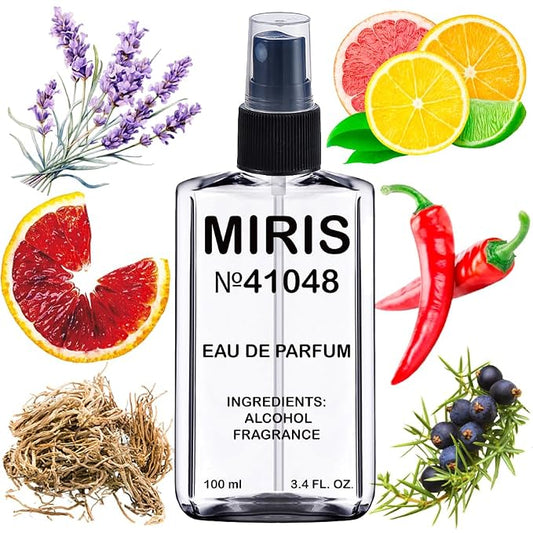 MIRIS No. 41048, Inspired by K, Long-Lasting Eau de Parfum for Men, Spray 3.4 Fl Oz / 100 ml