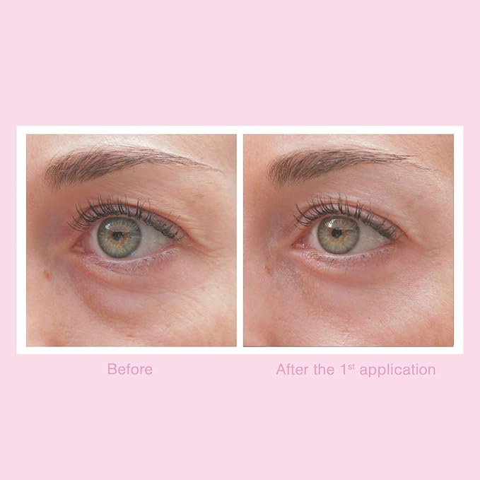 SAMPAR Illuminating Eye Cream - Anti-Aging, Hydrating & Brightening Treatment with Hyaluronic Acid, Vitamin C, and Essential Oils - Reduces Dark Circles, Fine Lines & Puffiness - All Skin Types