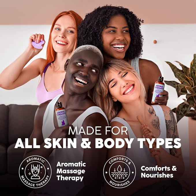 Kukka Aromatherapy Massage Oil for Massage Therapy - 3.38 Fl Oz - Full Body Oil Relaxing, Lavender, Orange, for Women & Men - Spa Quality & Deeply Moisturizing