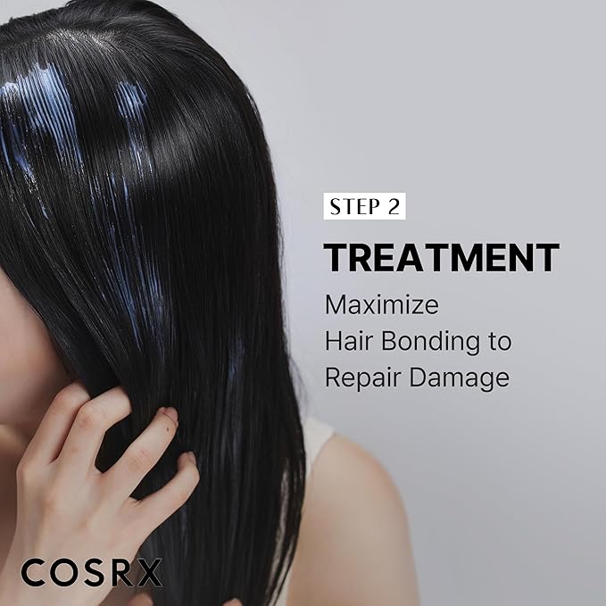 COSRX PEPTIDE-132 Hair Bonding Mini Kit – Travel-Size Shampoo & Treatment + Full-Size Oil Serum, Keratin Treatment Hair Gift Set for Damaged, Dry Hair, Scalp Treatment for Dandruff, Dry & Itchy Scalp