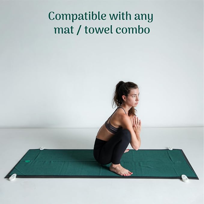 Namastay Clips - Secure Your Yoga Towel Underneath Your Hands and Feet