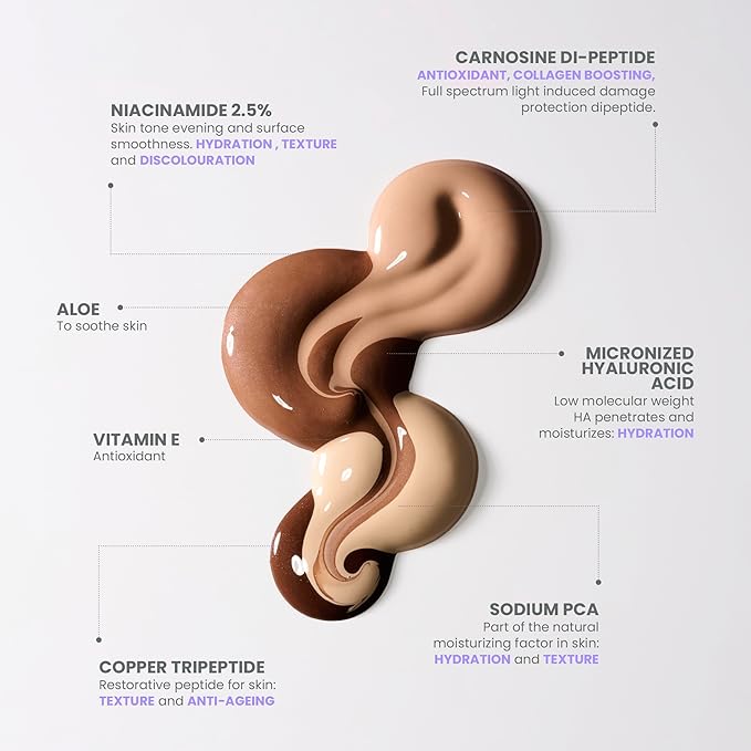 Wonderskin Hyper-Bond Serum Foundation – Waterproof, Transfer-Proof, 24HR Longwear Face Makeup with Niacinamide & Hyaluronic Acid – Lightweight, Natural Finish, Vegan & Cruelty-Free (Spirit)