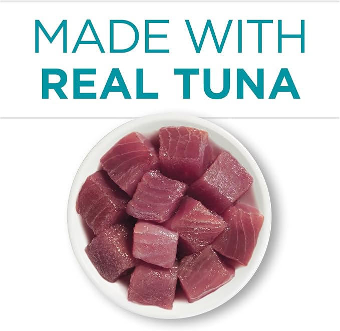 Purina ONE Natural, High Protein Cat Food, Tuna Recipe in Sauce - (Pack of 48) 3 oz. Pull-Top Cans