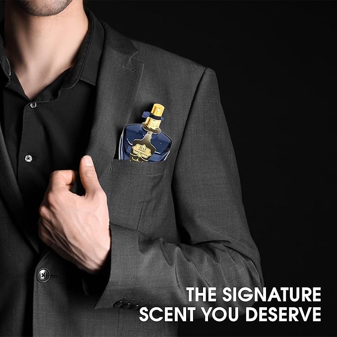 Verse Adonis&Blue Gold Combo Cologne 3.4 Fl. Oz Men's Perfume Refreshing Woody Floral & Fruity Scents Eau De Parfum for Men Lasts All Day