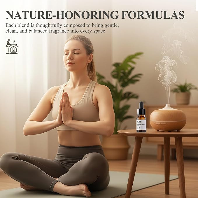 Hotel Collection Fragrance Oil Waterless Essential Oils Home Luxury Aroma & Hotel Fragrance Diffuser Oil for Ultrasonic and Waterless Diffusers and Crafting - 10ml, 0.34 fl oz