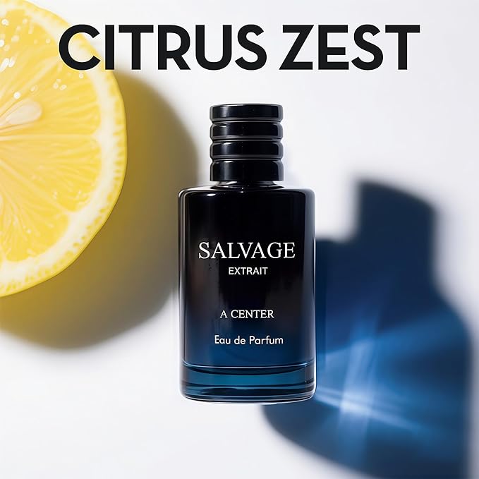 A CENTER Men's Cologne Include 4 Variety Pack Perfume Gift Set- 3.4 Fl Oz Each Eau De Parfume Tobacco,Musk,Woody,Masculine Scent Long Lasting Fragrance(Bundle B)