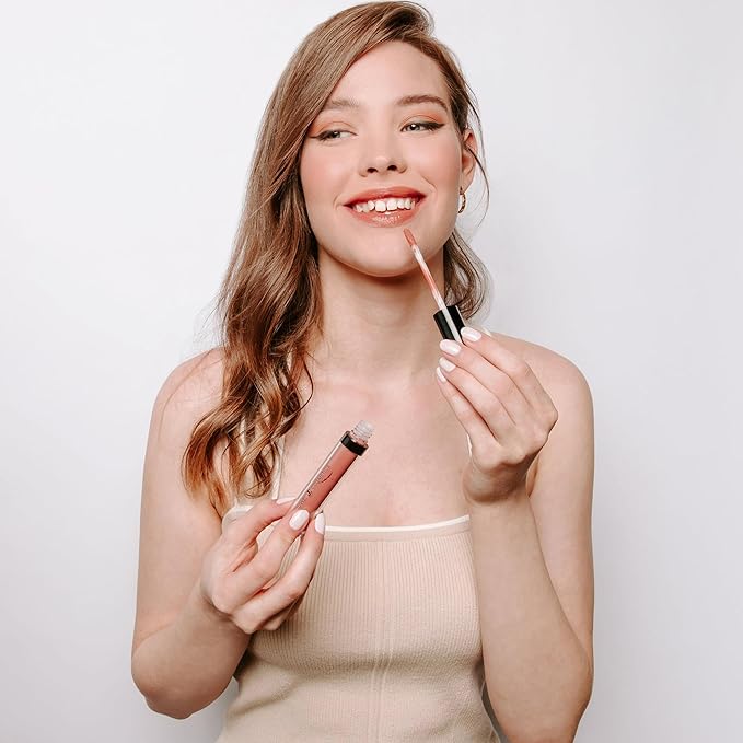 Juwel Cosmetics Liquid Lipstick for Women, High Pigment Long Lasting Lipstick, Lightweight Creamy Finish, Transfer-Proof Mineral-Based Nourishing Formula, Cruelty-Free & Lead-Free Lip Color, Sienna
