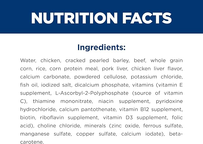 Hill's Science Diet Adult 1-6 Wet Dog Food | #1 Veterinarian Recommended, Chicken & Beef, 13 oz. Cans, 12-Pack