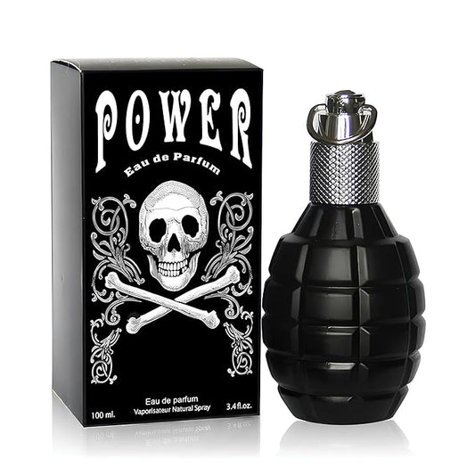 A CENTER Power Cologne for Men/Eau de Parfum Natural Spray 3.4 Fl Oz Perfume for Men Suitable for All Skin Type Fragrance Daily Used