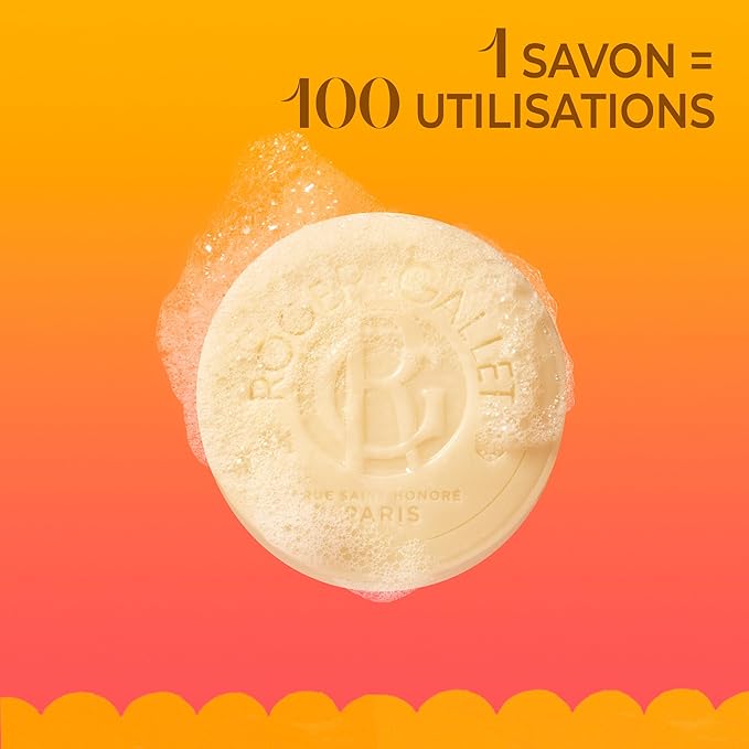 ROGER & GALLET | Body Wash & Body Soap for Women | Bois D'Orange - Orange Wood 3 X 3.5 Oz