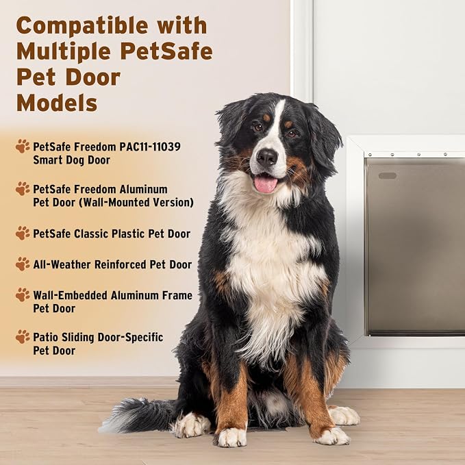 Extra Large Dog Door Replacement Flap Petsafe 10.1"x16.8"Weatherproof 2pack