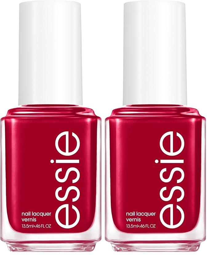 essie Nail Polish, Red, 0.46 Ounce | Glossy Shine | Forever Yummy | Pack of 2
