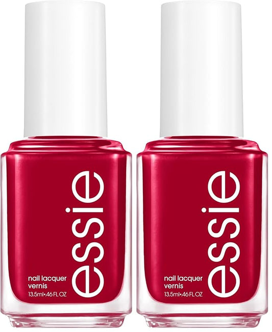 essie Nail Polish, Red, 0.46 Ounce | Glossy Shine | Forever Yummy | Pack of 2