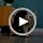 Kitty Curls Cat Toy | Magic Organ Accordion Cardboard Cat Scratcher for Indoor Cats | Foldable Circle Cat Toy with Bell Ball | Interactive Collapsible Cat Dancer Toy | Scratching Pad (Paw Face)
