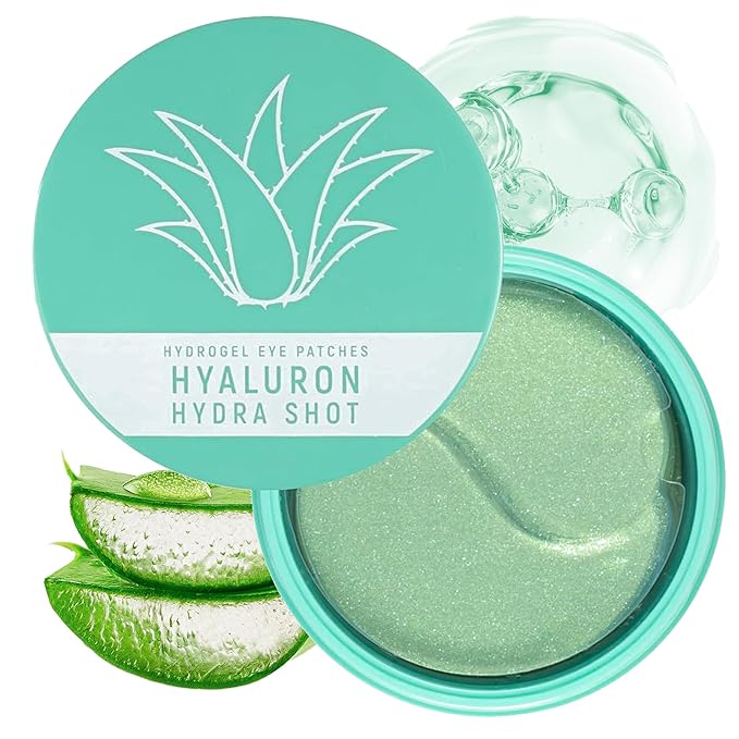 Victoria Beauty Hyaluronic Eye Pads Against Dark Circles with Niacinamide and Aloe Vera