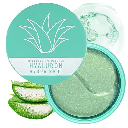 Victoria Beauty Hyaluronic Eye Pads Against Dark Circles with Niacinamide and Aloe Vera