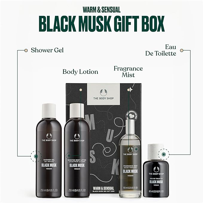 The Body Shop AYR24 Black Musk Gift Box