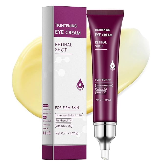 Eye Cream Stick, Retinol Eye Cream for Dark Circles, Vitamin E Hyaluronic Acid for Puffiness Anti Aging, Anti-Wrinkle Firming, Hydrating & Revitalizing Eye Creams for Men & Women