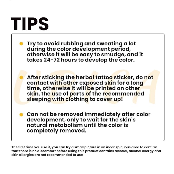 2 Sheets Long Lasting Fishbone Temporary Fake Tattoos For Women Arm Hand Neck,Horseshoe Semi Permanent Tattoo For Adults Girl,Realistic, Waterproof and Non-Reflective,Minimalist Design