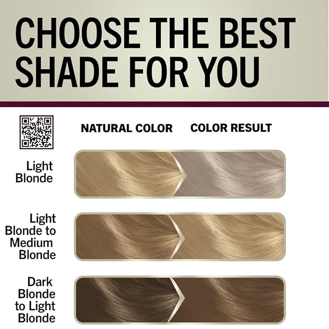 Schwarzkopf Keratin Blonde Hair Dye, 11.01 Hight Lift Natural Cool Blonde, Professional Quality Permanent Hair Color, Bond Enforcing System Helps Prevent Breakage* (Pack of 2)