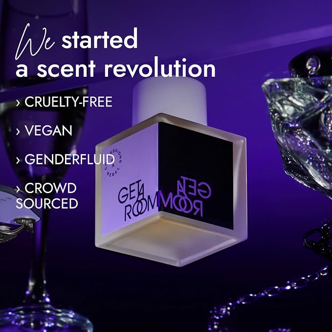 Confessions of a Rebel Get A Room EDP - Perfumes for Women - Eau De Parfum - Cologne for Men 20 ml / 0.67 fl. oz.