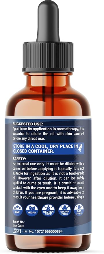 Mecisco Clove Essential Oil Supplement – for Toothache, Oral Care, Skin & Hair – Clove Oil Organic – 1 FL Oz - 30 ml