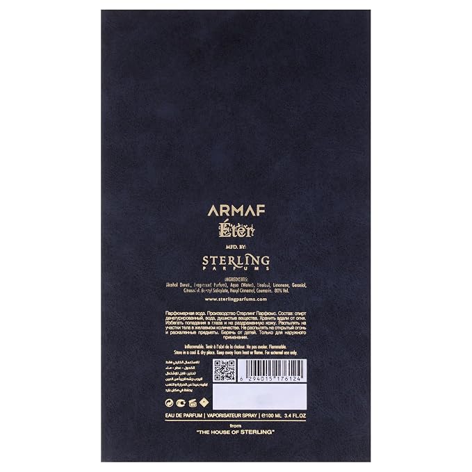 Eter - Desert Night by Armaf for Unisex - 3.4 oz EDP Spray