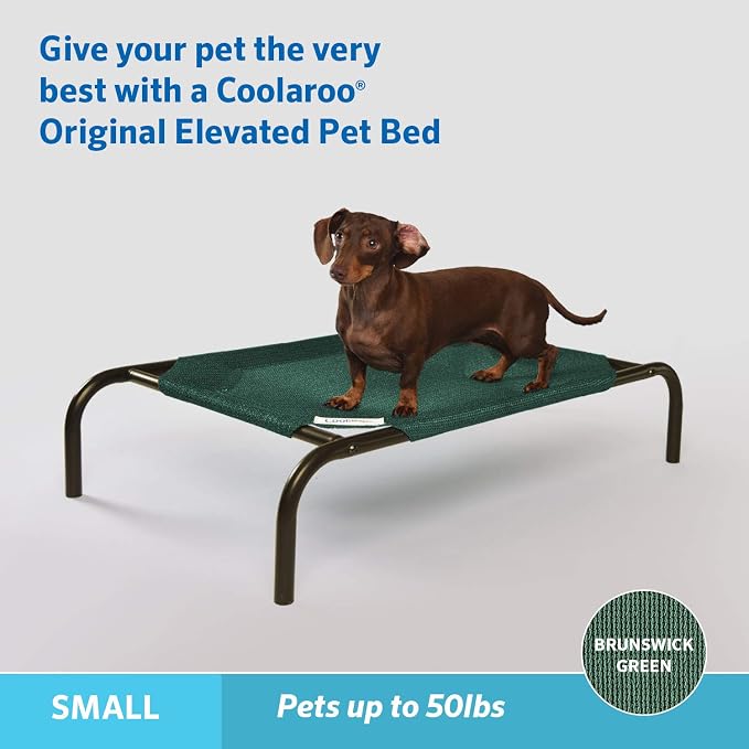 Original Pet Bed Replacement Cover - Brunswick Green - Small (35" x 22")