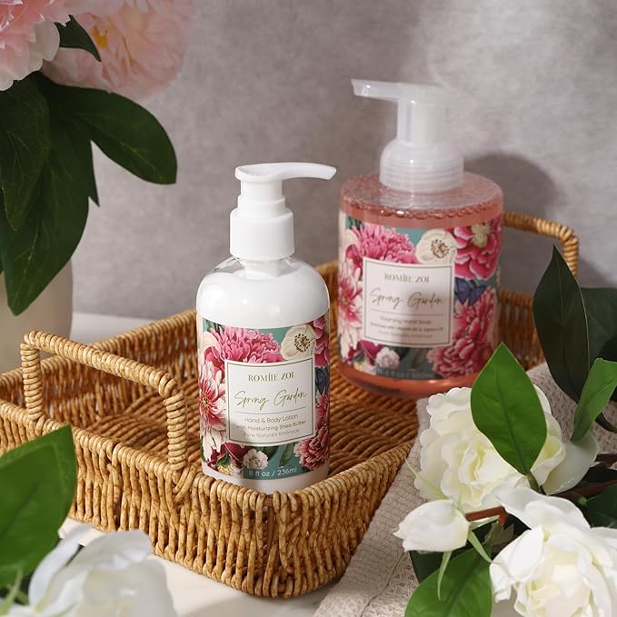 ROMIIE ZOI Daily Hand & Body Lotion with Moisturizing Shea Butter - Spring Garden with the Scent of Botanical Bliss - 236 ML / 8 FL OZ