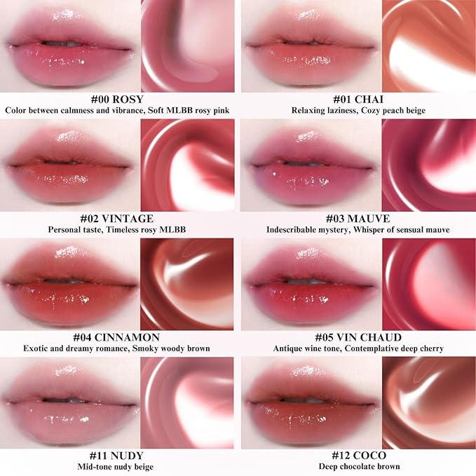 BBIA Glow Tint – Lip Plumping Volumizing Glossy & Glowy Lip Stain Naturally Moisturizing Comfortable Texture Lightweight Long-Lasting Vivid Color Non-Sticky Korean Makeup (28 CHILLING, Pack of 1)