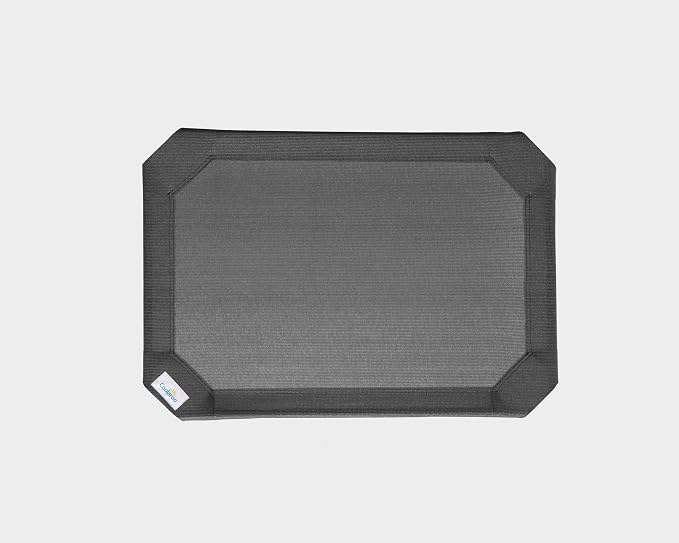 The Original Coolaroo Elevated Pet Bed Replacement Cover, Medium, Gunmetal