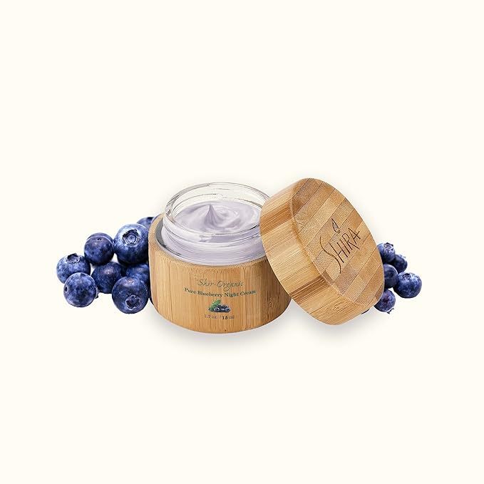 Shira Organic – Face Essentials Combo Of Avocado moisturizer (15ml) Sets, Blueberry night cream, Pomegranate Toner 89ml, Mango Butter Mask, Coconut Oatmeal Cleanser (89ml), Skin Care Essentials